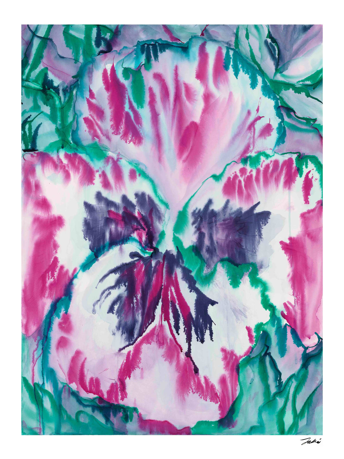 Jaki Doyka, Pansy #4 3.9.23 (Rancho Mirage, CA USA), 2023