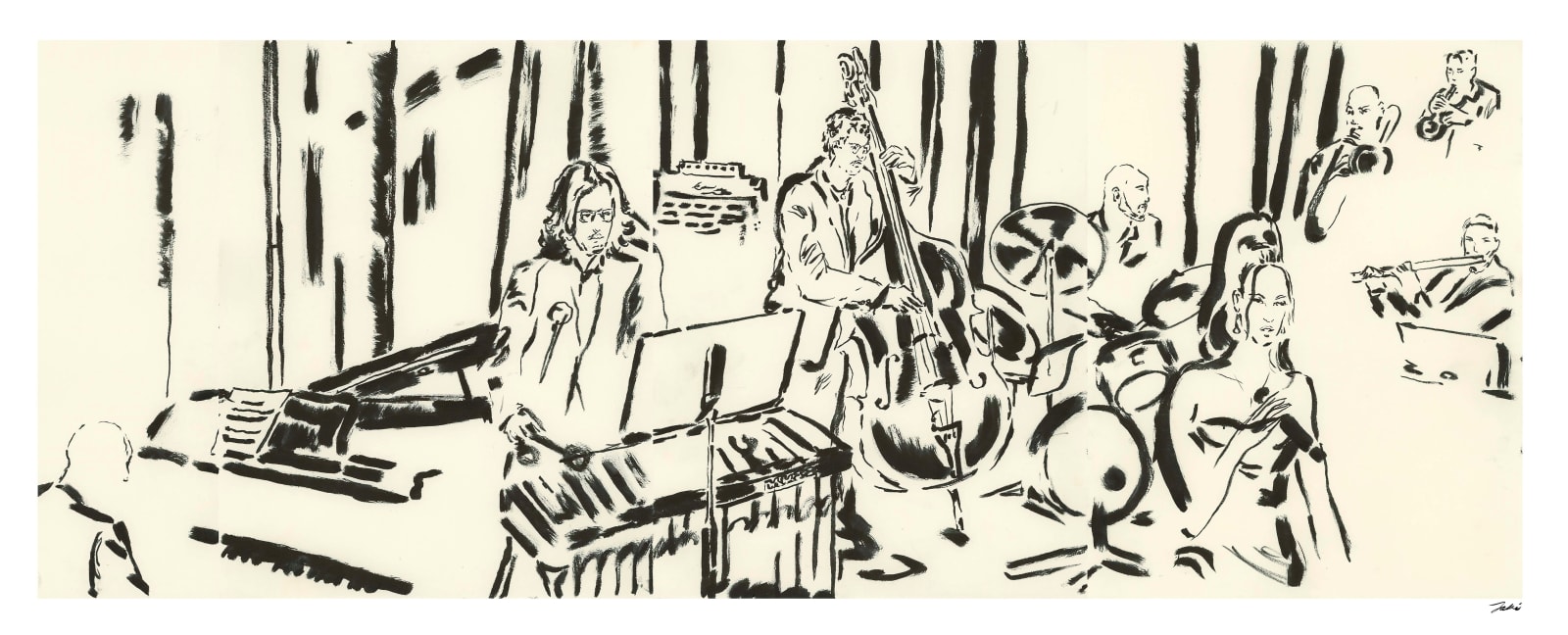 Jaki Doyka, The Marlonius Jazz Orchestra feat. Olivia Kuper Harris at The Broad Stage 1.25.25 (Santa Monica, CA USA), 2025