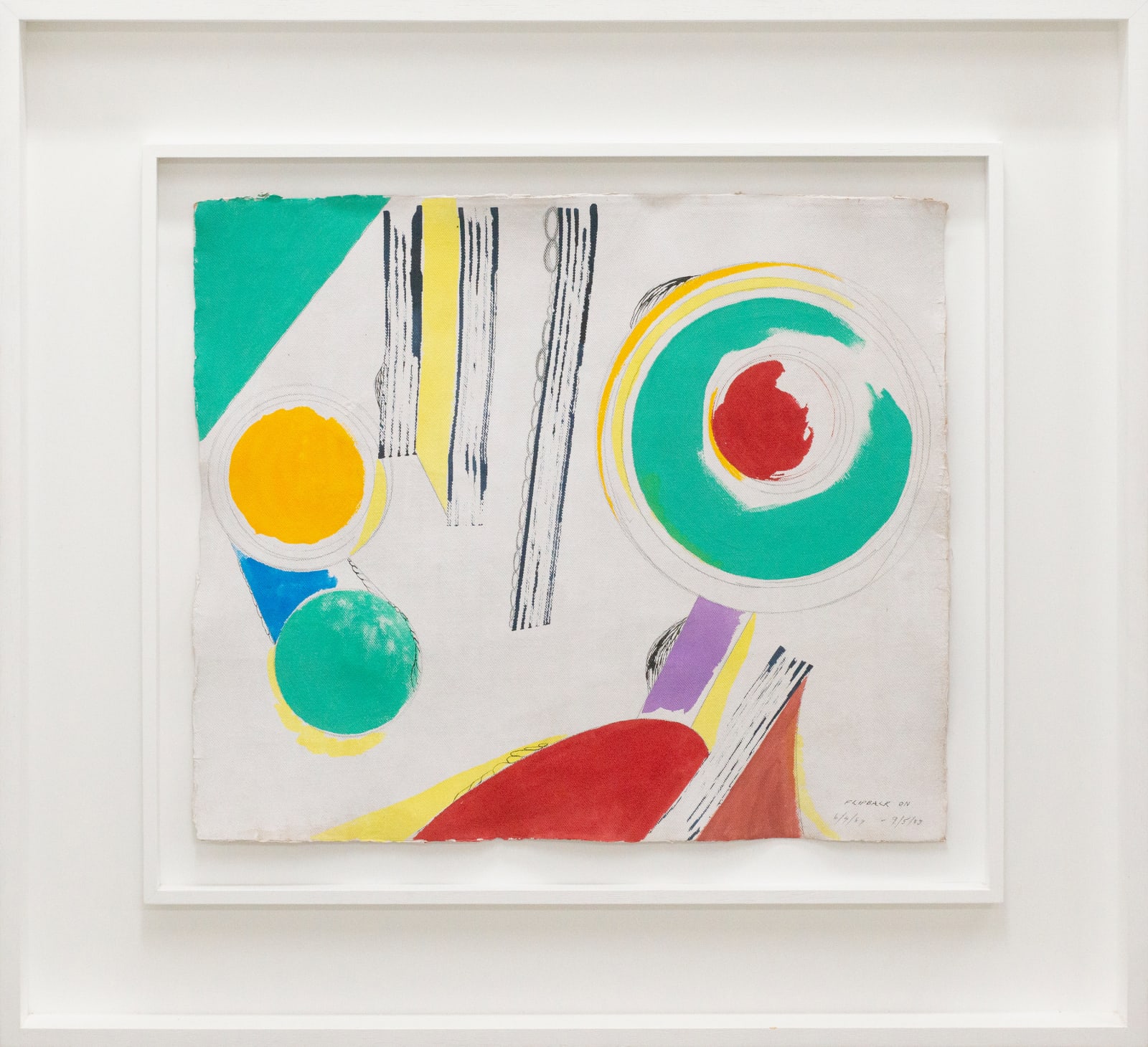 Julian Dashper, Flipback On, 1989