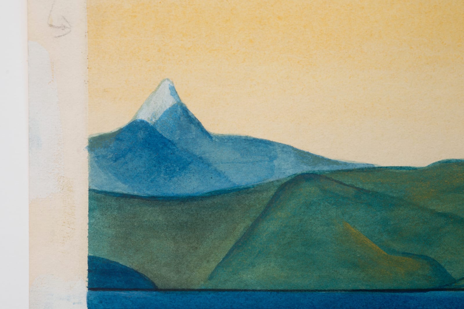 Colin McCahon, Cover for the Shell Guide to New Zealand, 1968