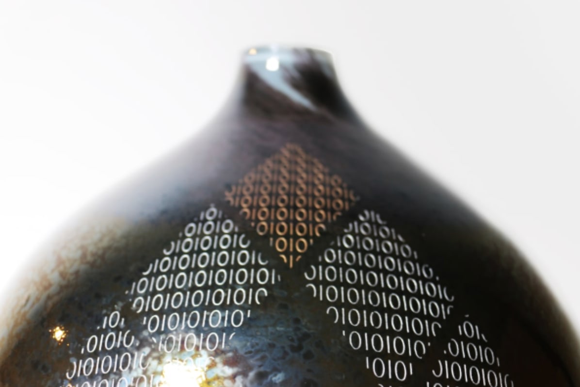 Te Rongo Kirkwood, Puru Hau Breath Vessel Series: Io Vessel, Bronze III, 2025