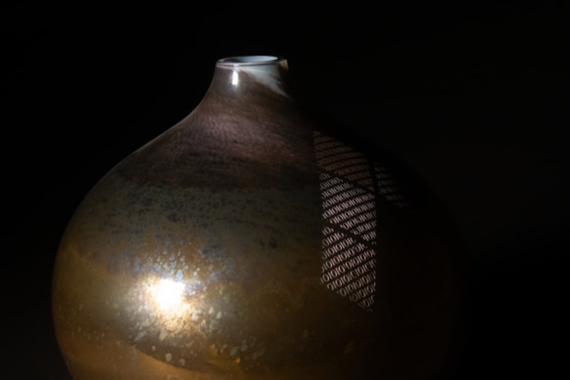 Te Rongo Kirkwood, Puru Hau Breath Vessel Series: Io Vessel, Bronze III, 2025