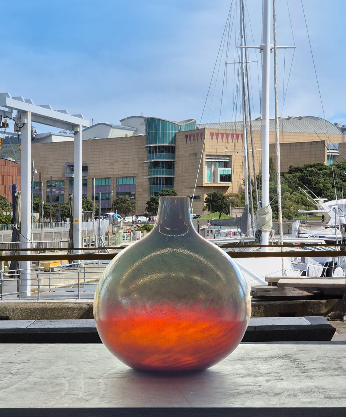 Te Rongo Kirkwood, Puru Hau Series: Io Vessel ii, 2025