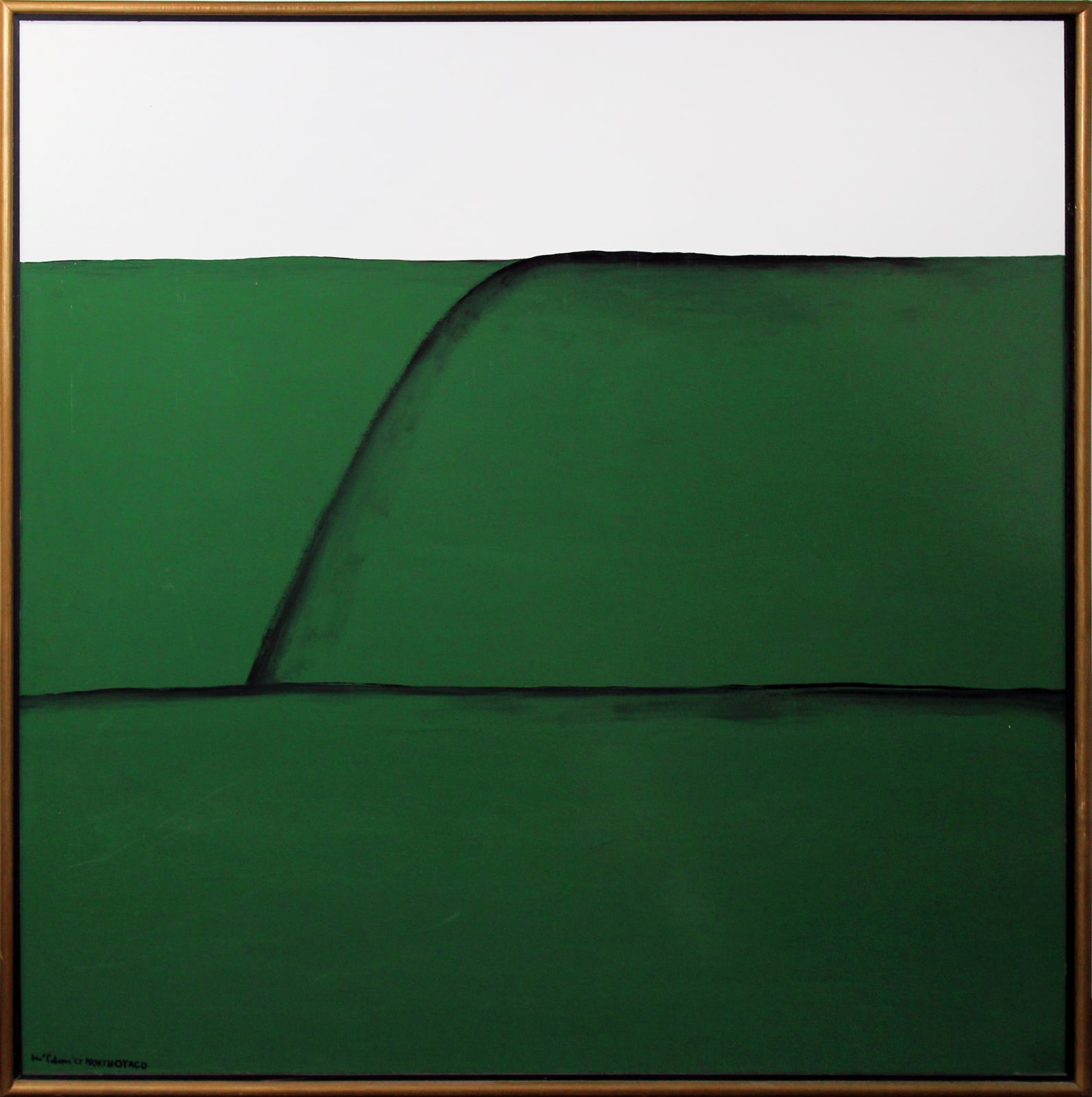 Colin McCahon, North Otago Landscape 5, 1967