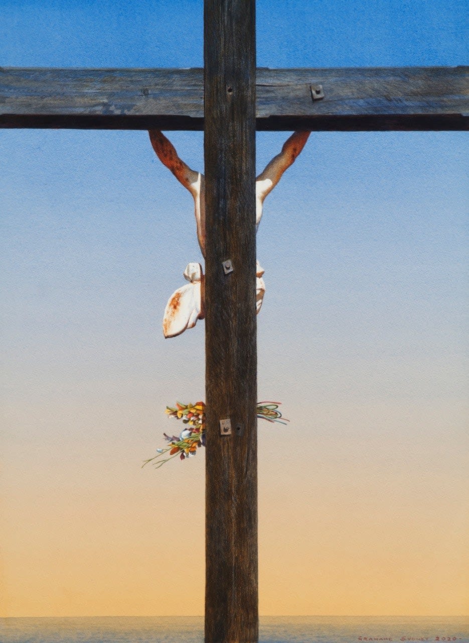 Grahame Sydney, Plastic Bouquet, 2020