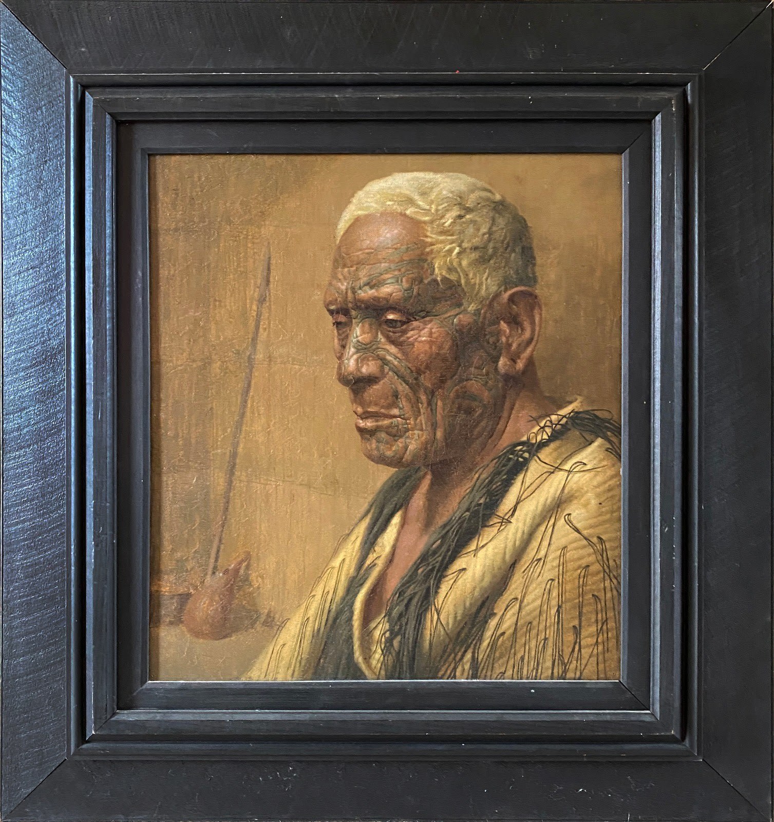Charles Frederick Goldie, Portrait of Kamariera Te Hau Takiri Wharepapa, c. 1907-1931