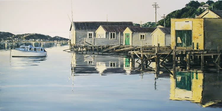 Justin Boroughs, Sheds, Evans Bay, 2009