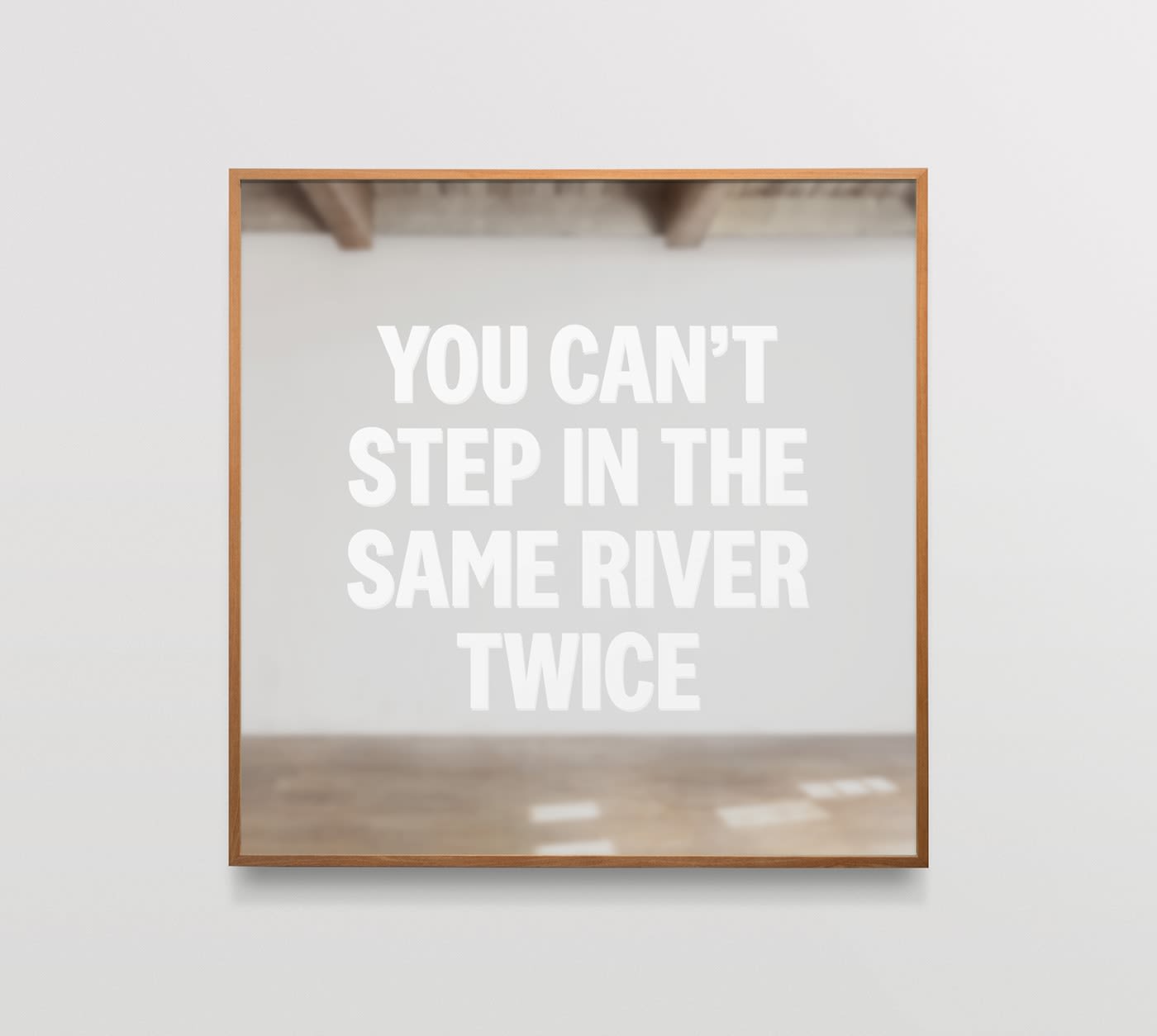 James R. Ford, You Can’t Step in the Same River Twice, 2025