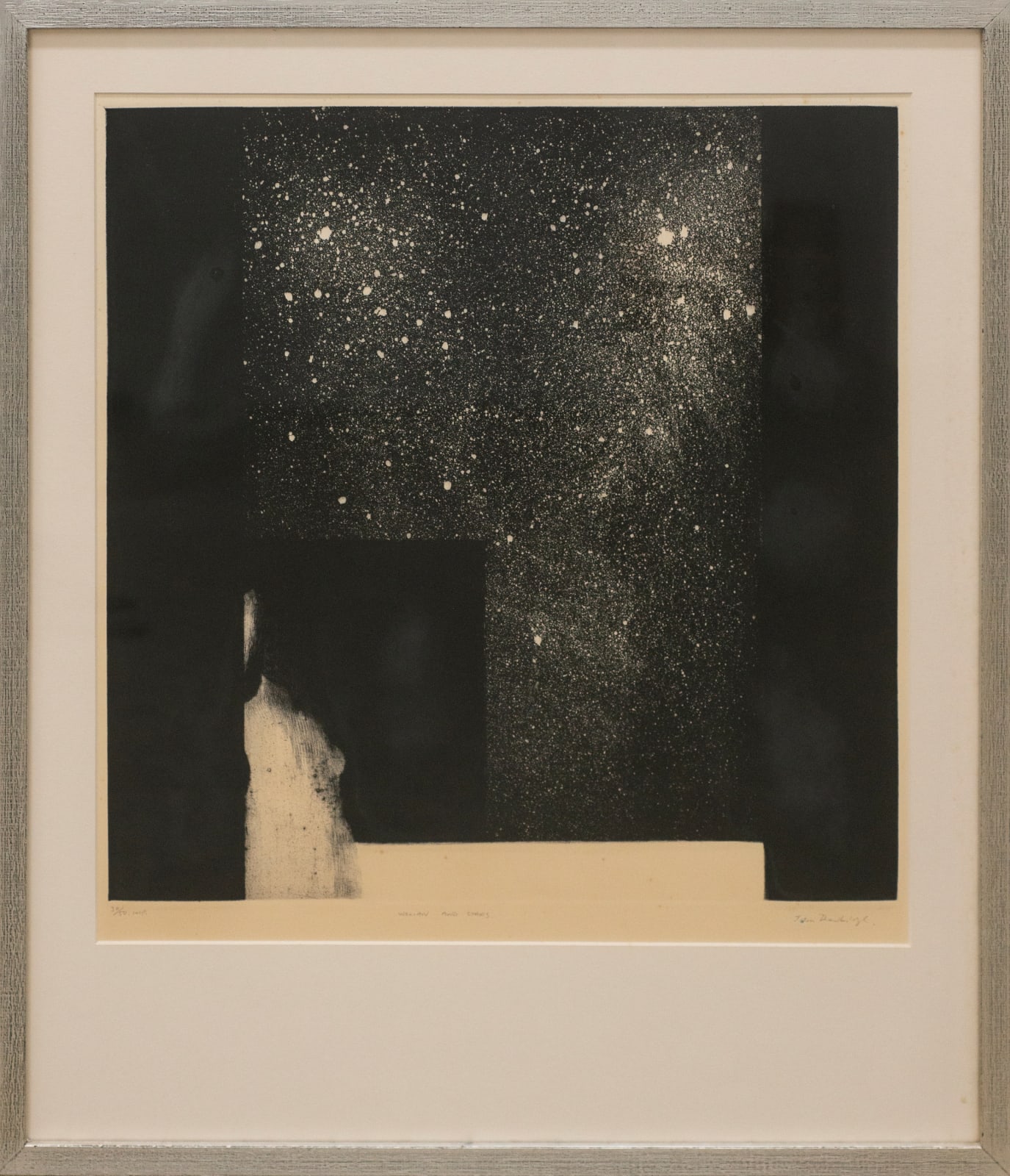 John Drawbridge, Woman and Stars, 30/50 (Framed), n.d.