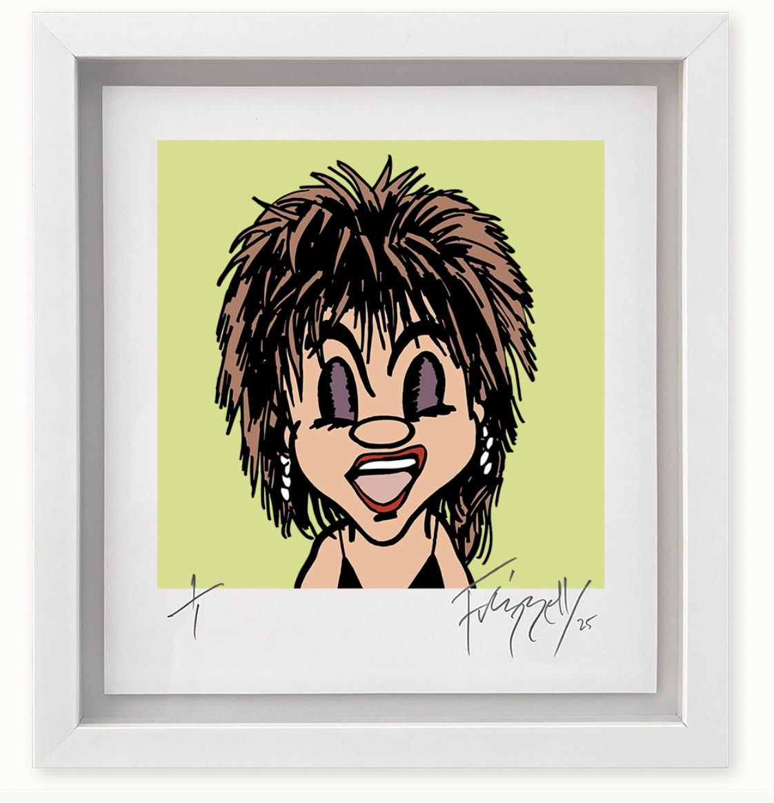 Dick Frizzell, ICON - Lime Tina