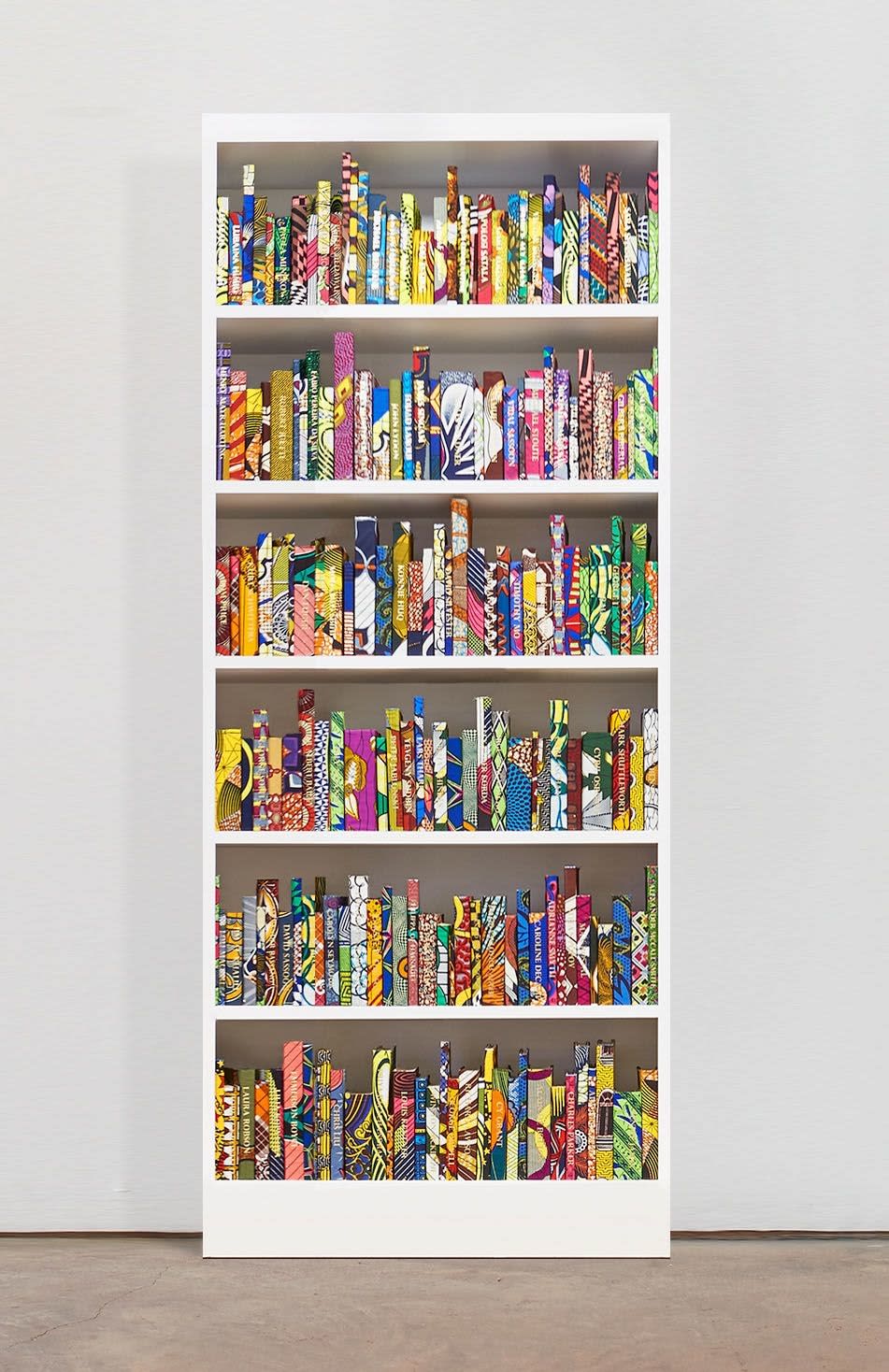 YINKA SHONIBARE, The American Library Collection (Public Health), 2021