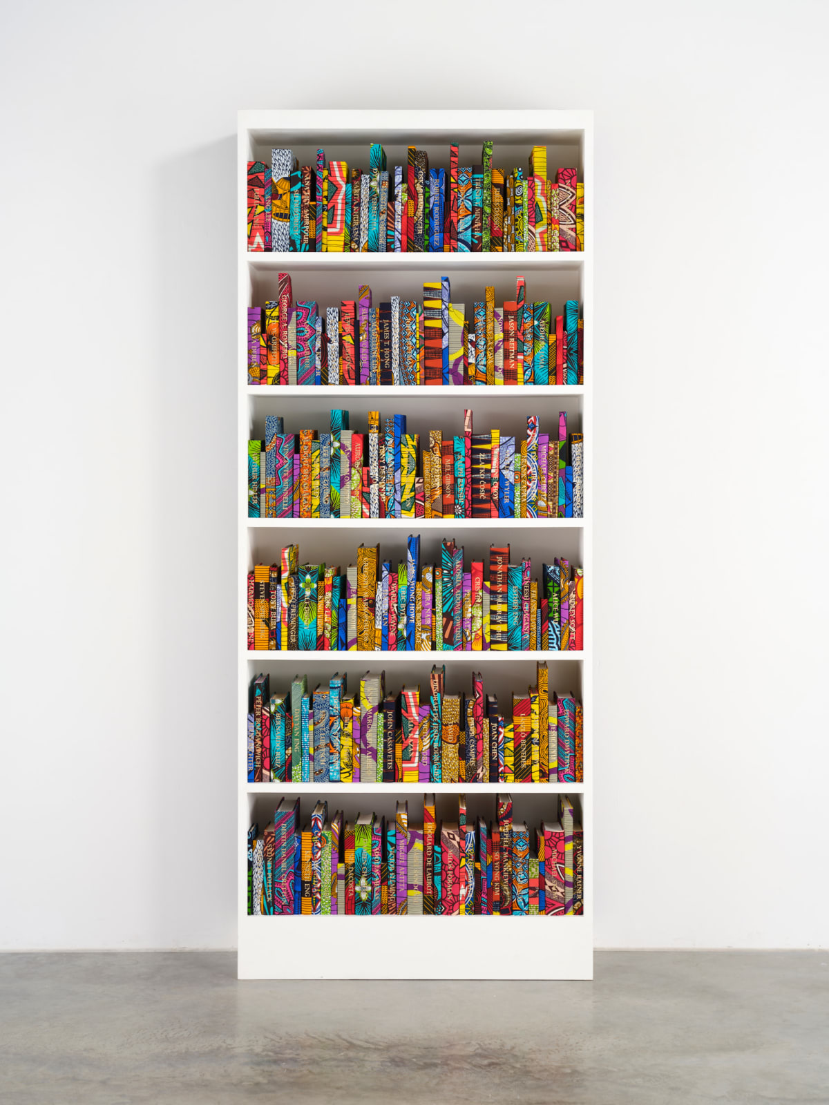 YINKA SHONIBARE, The American Library Collection (Filmmakers), 2022