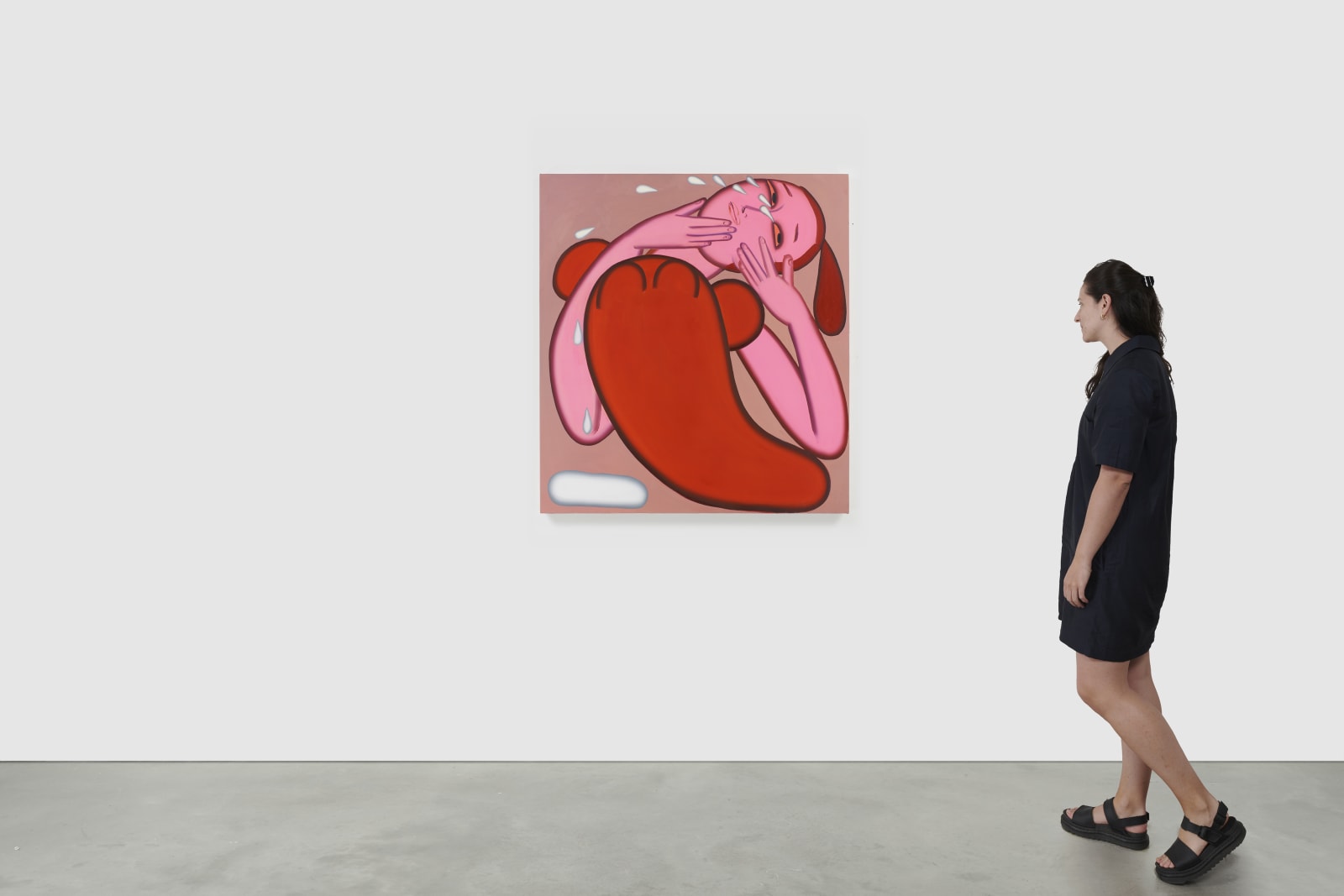 GRACE WEAVER, Crying (I, Upwards), 2020