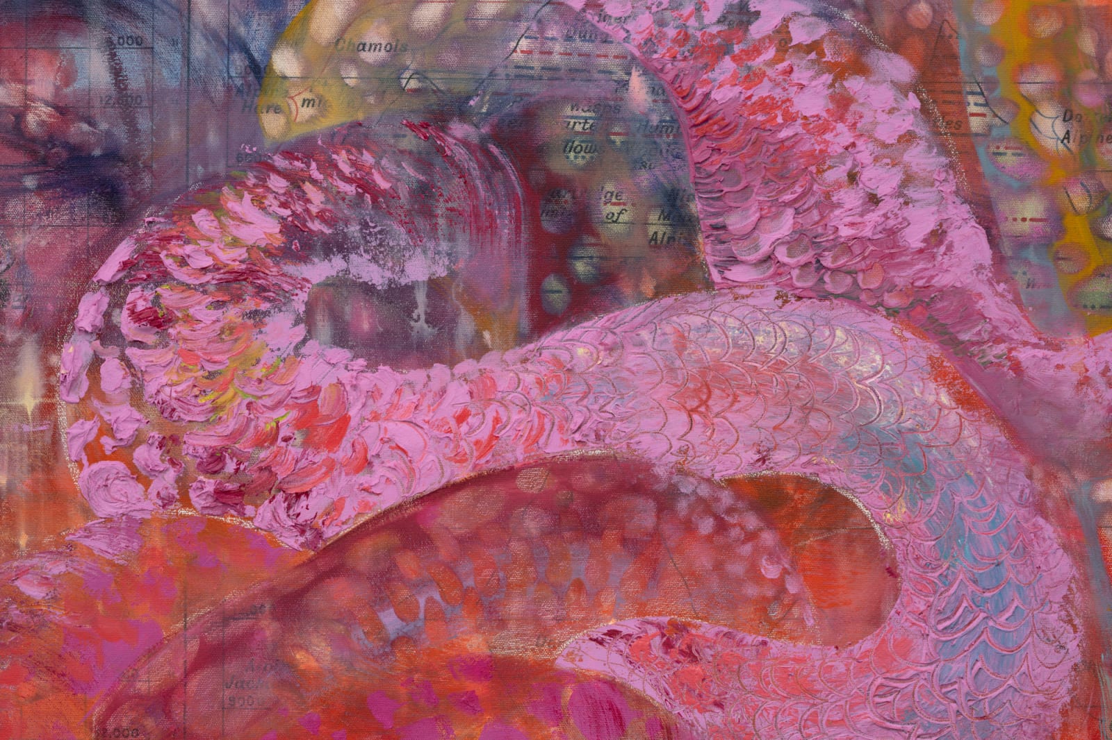 FIRELEI BÁEZ, Untitled (Plate 36. Vertical and Latitudinal Distribution of Animal Life), 2022
