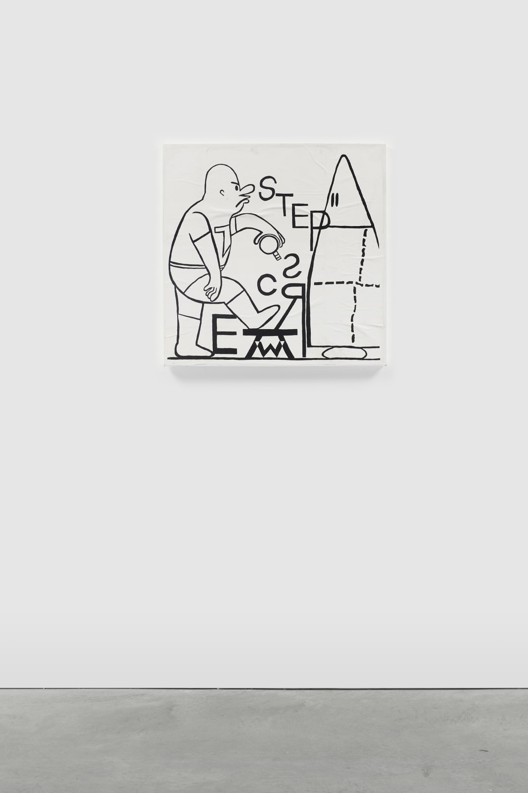 TRENTON DOYLE HANCOCK, Step and Screw: West End Scrap #4, 2020