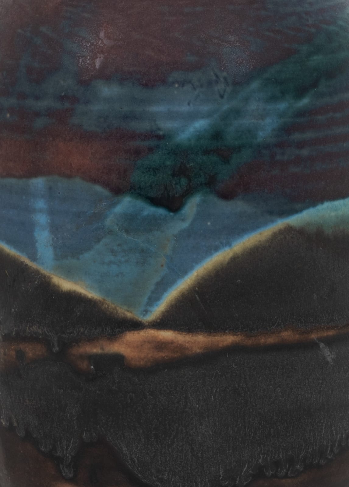TOSHIKO TAKAEZU, Closed Form (Ocean Edge), ca. 1994