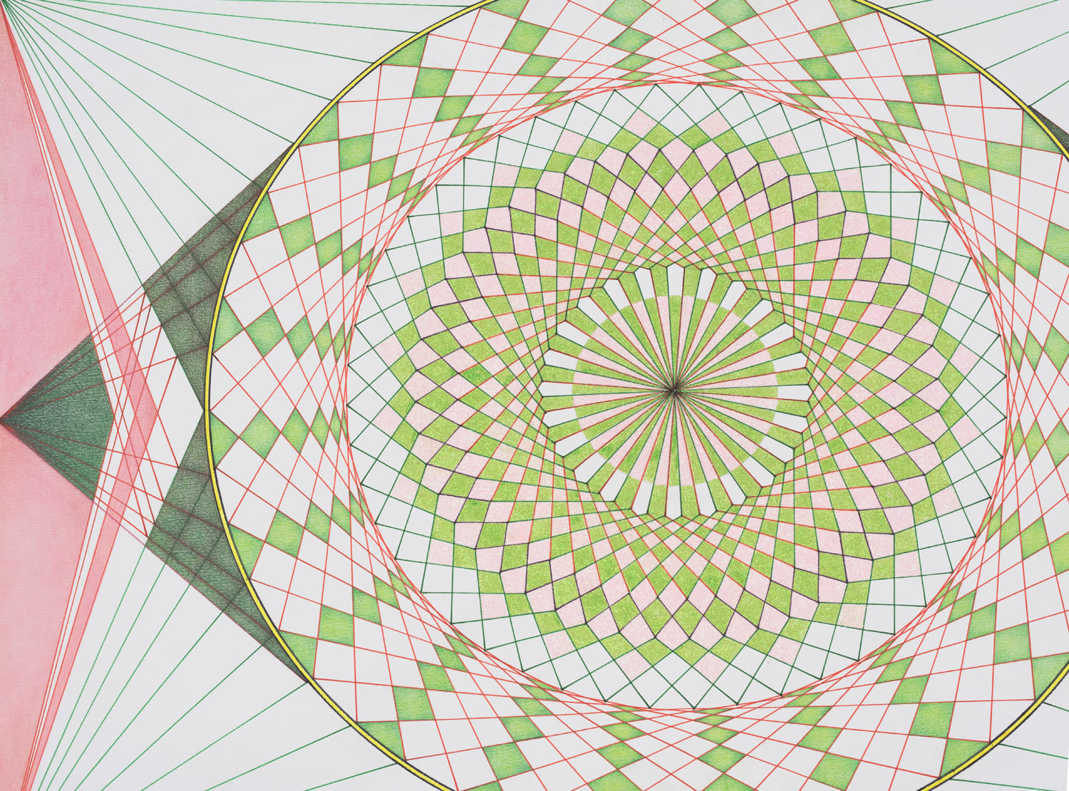 MONIR SHAHROUDY FARMANFARMAIAN, Free Drawing 9, 2015
