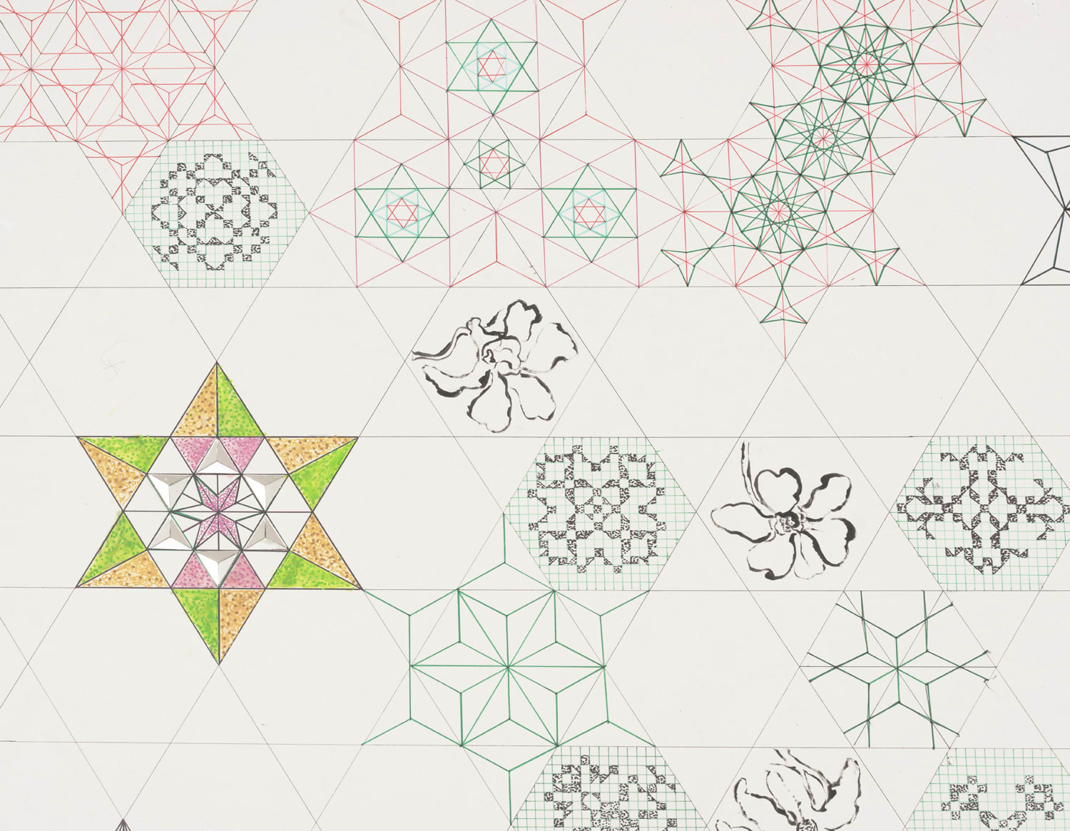 MONIR SHAHROUDY FARMANFARMAIAN, Geometric, 2014