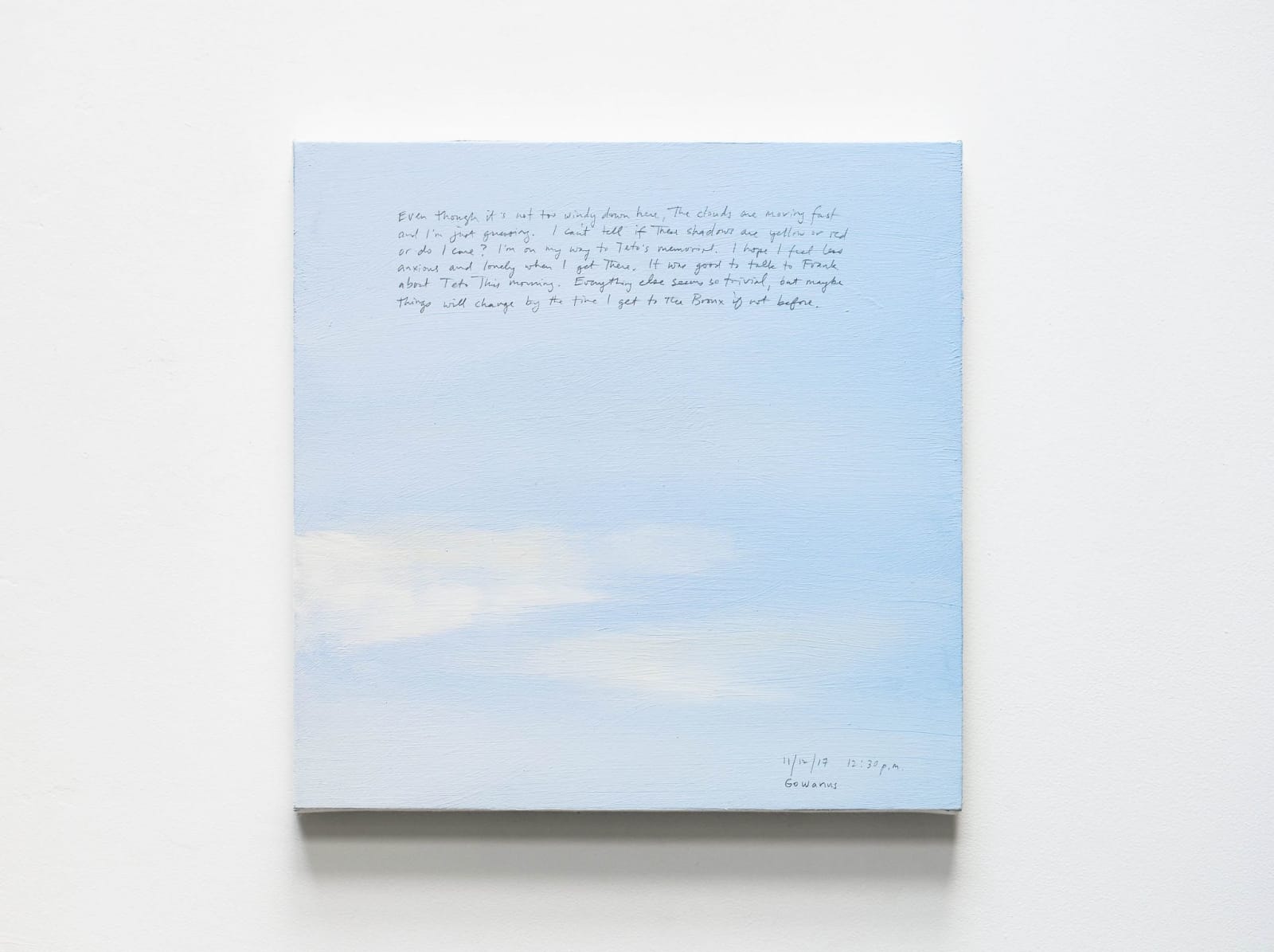 BYRON KIM, Sunday Painting 11/12/17, 2017