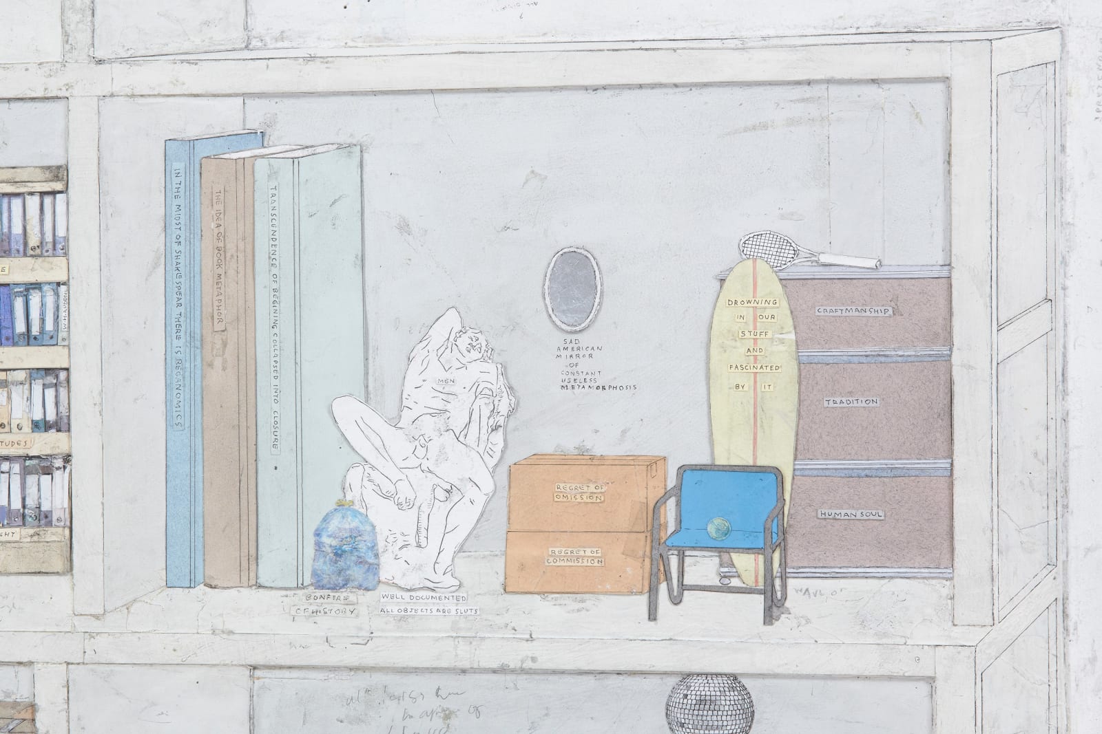 SIMON EVANS AND SARAH LANNAN, This American Dollhouse Storage, 2023