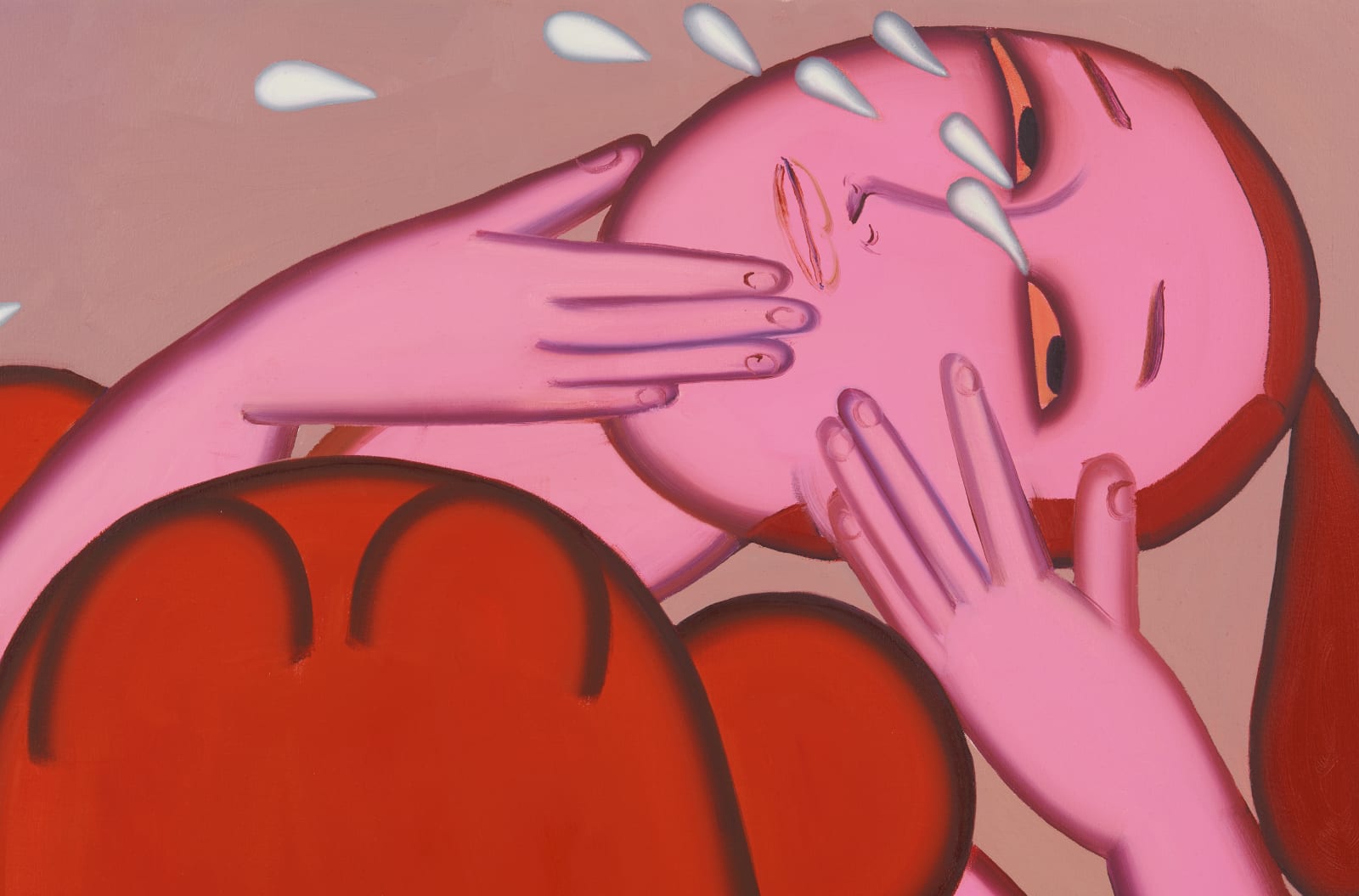 GRACE WEAVER, Crying (I, Upwards), 2020
