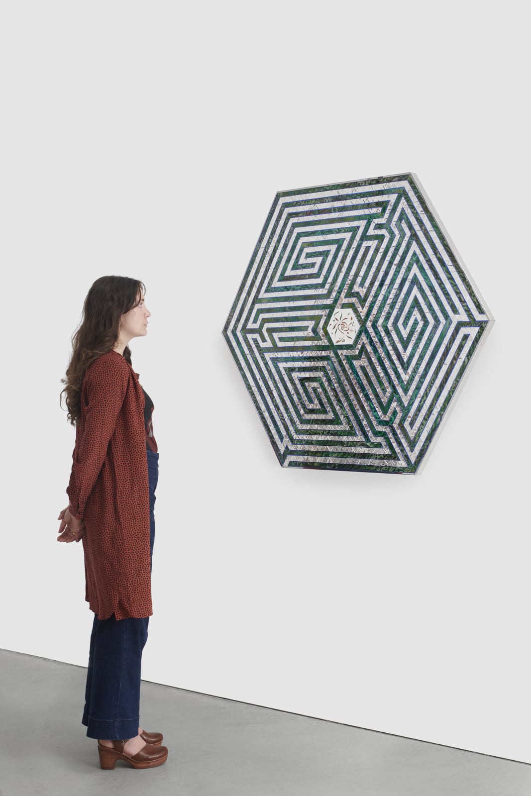 MONIR SHAHROUDY FARMANFARMAIAN, Hexagon Maze, 2014