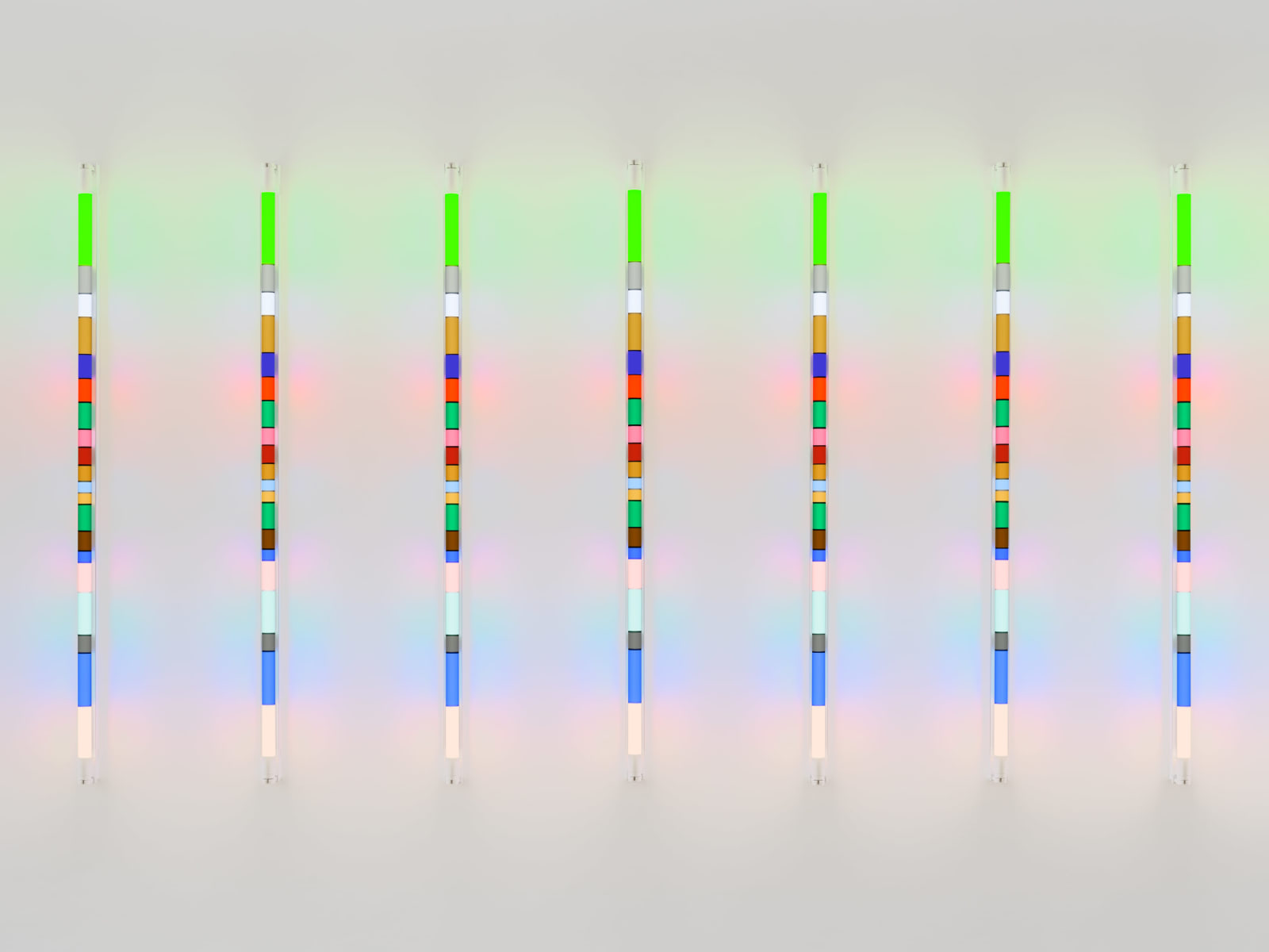 SPENCER FINCH, Bauhaus Light (Kandinsky’s Studio/ Klee’s Studio, afternoon effect) , 2022