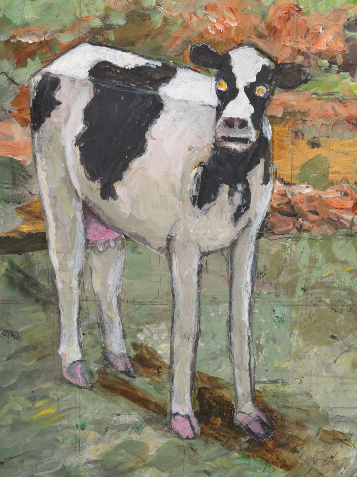 MERNET LARSEN, Cows Coming Home, 2024