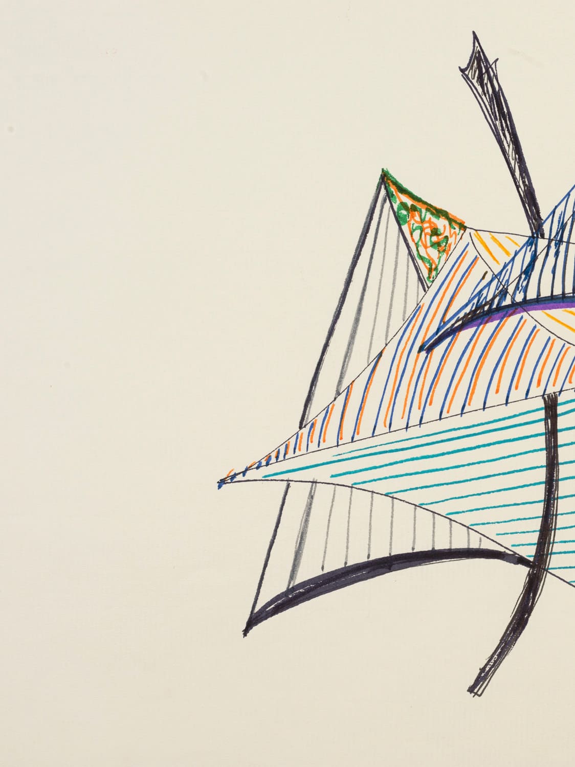 MONIR SHAHROUDY FARMANFARMAIAN, Chador 2, 1976