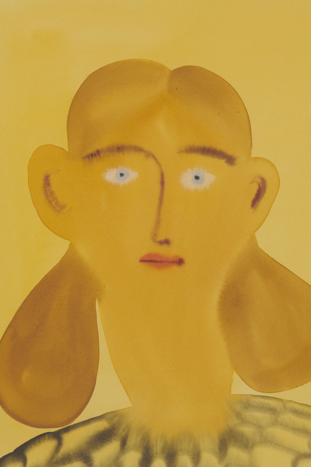 GRACE WEAVER, Untitled (Portrait of a Girl), 2021