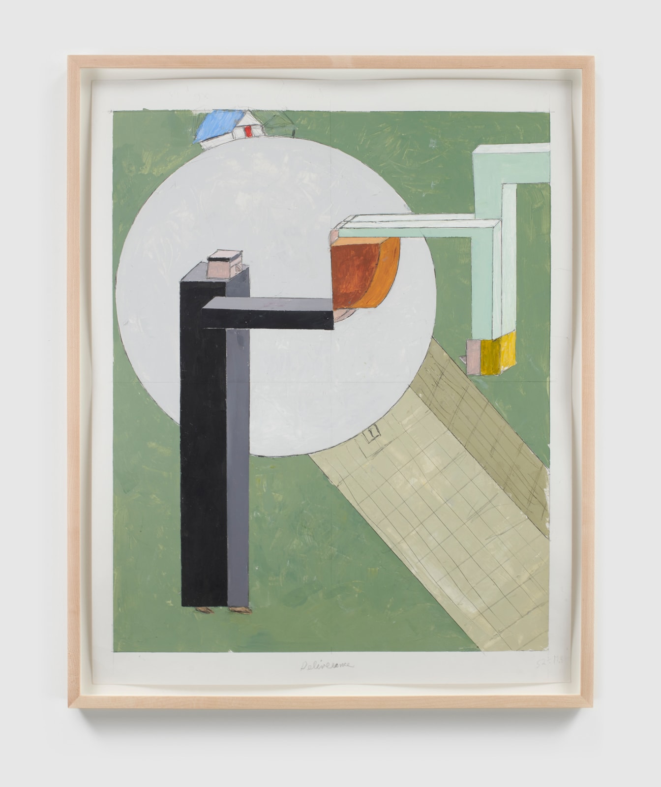 MERNET LARSEN, Study for