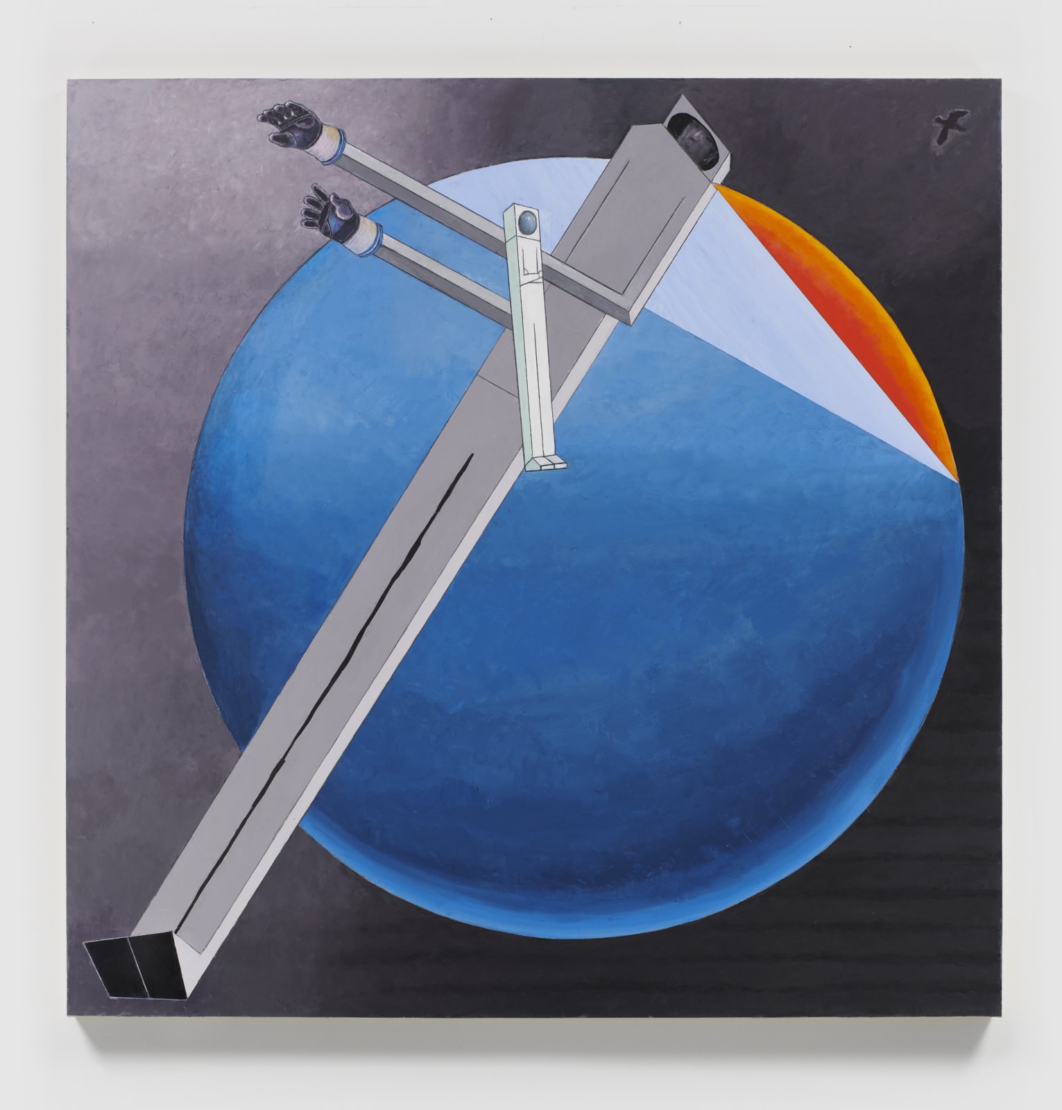 MERNET LARSEN, Astronauts: Sunset (after El Lissitzky), 2020