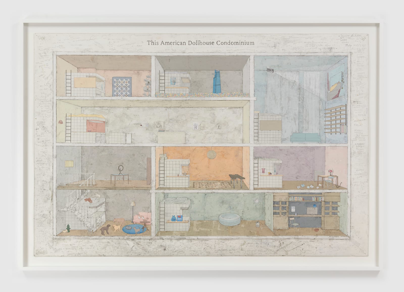 SIMON EVANS AND SARAH LANNAN, This American Dollhouse Condominium, 2023