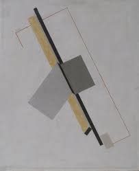 MERNET LARSEN, Study for "Gurney" (after El Lissitzky Proun 55, 1923), 2019