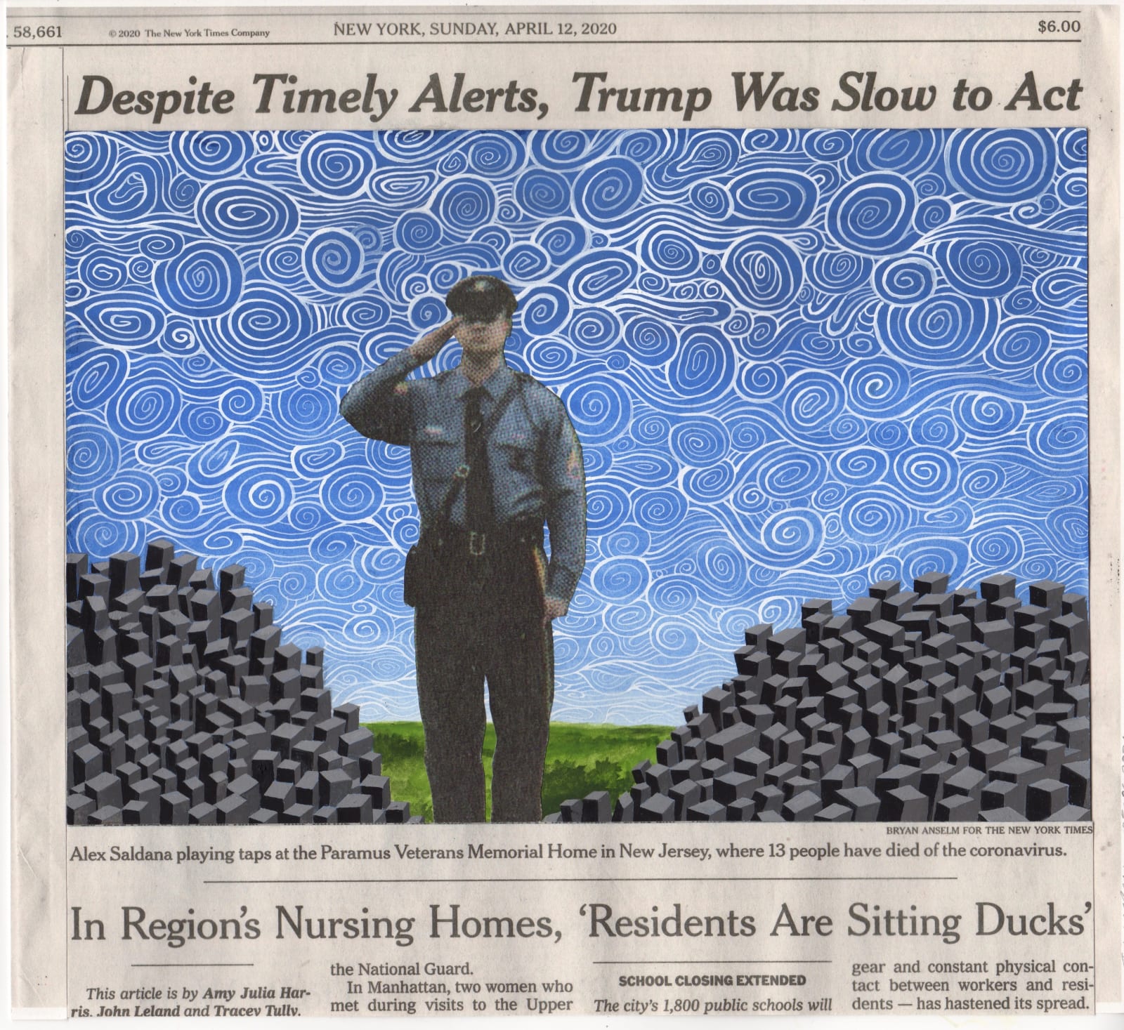 FRED TOMASELLI, April 12, 2020, 2020
