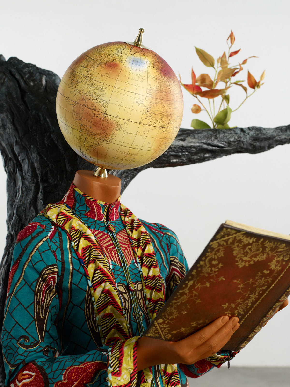 YINKA SHONIBARE, Fire Kid (Girl), 2020