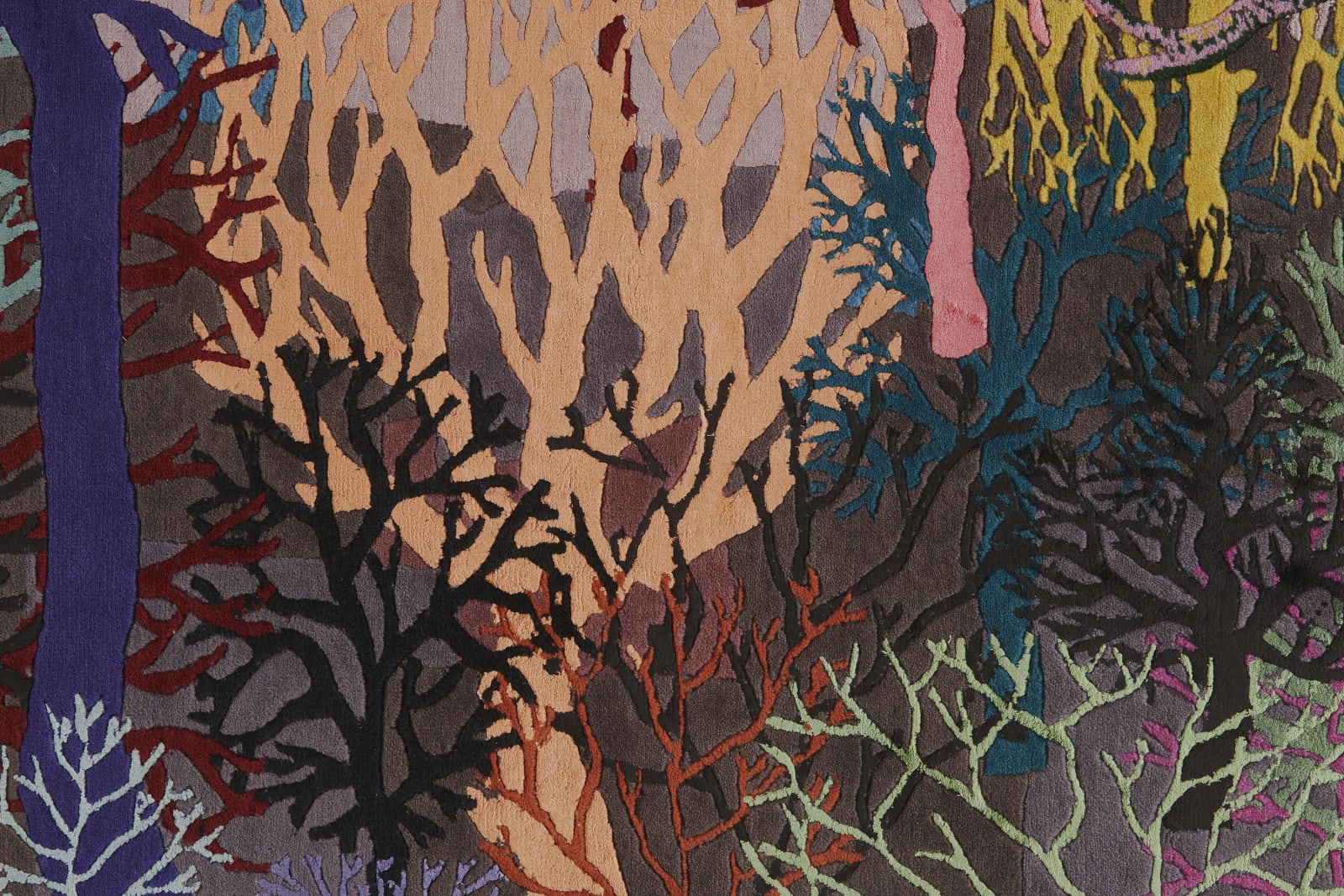 TRENTON DOYLE HANCOCK, Color Flash for Chat and Chew, Paris Texas in Seventy-Two, (Winter), 2020