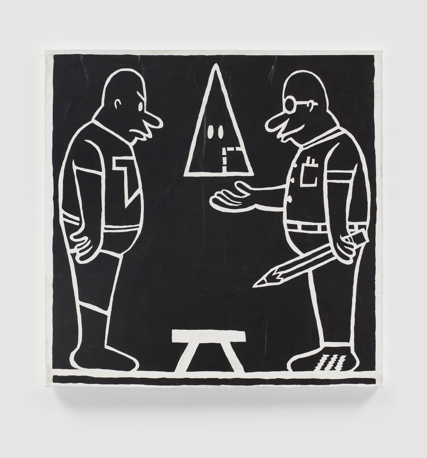 TRENTON DOYLE HANCOCK, Step and Screw: West End Scrap (Mentor), 2021