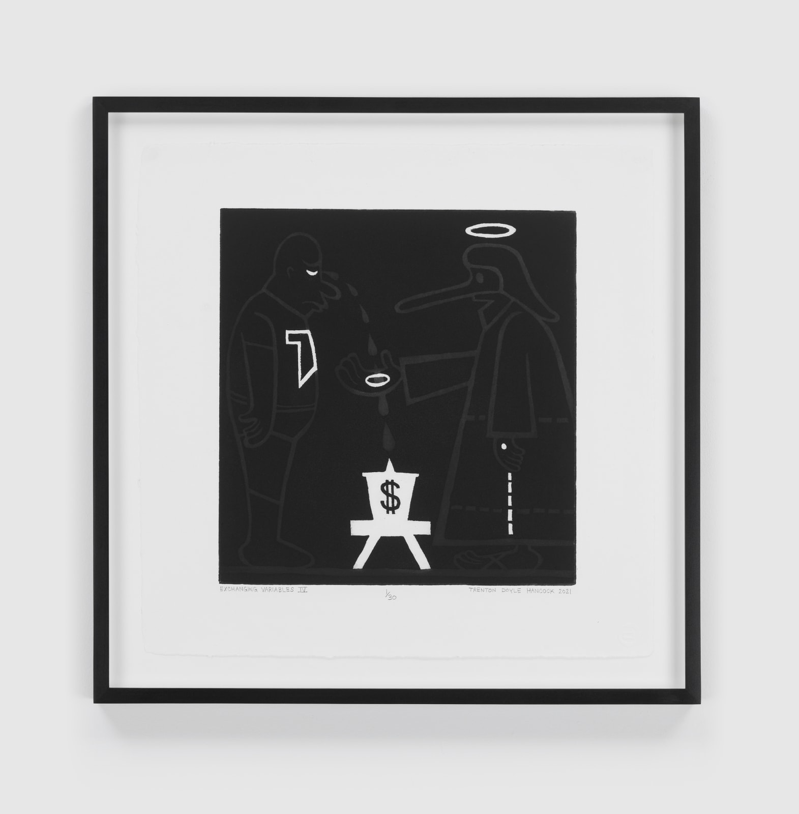 TRENTON DOYLE HANCOCK, Exchanging Variables, 2021