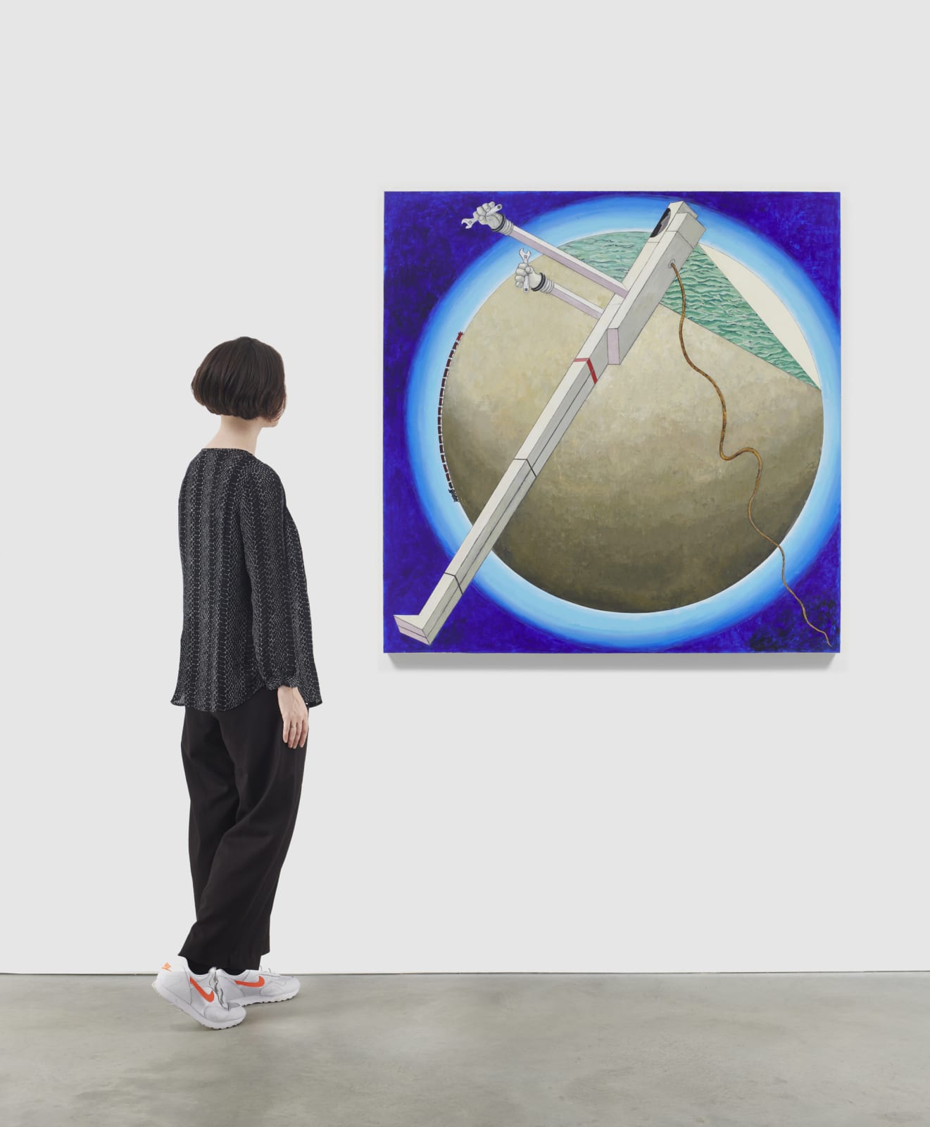 MERNET LARSEN, Astronaut: Sunrise (after El Lissitzky), 2020