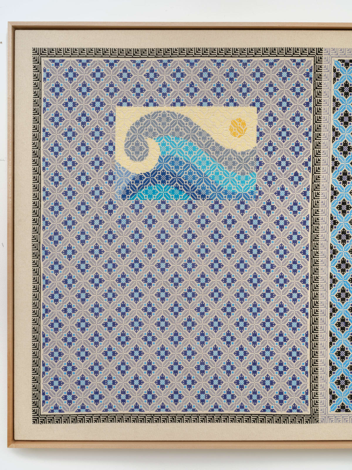 JORDAN NASSAR, How blue is the sea !, 2020