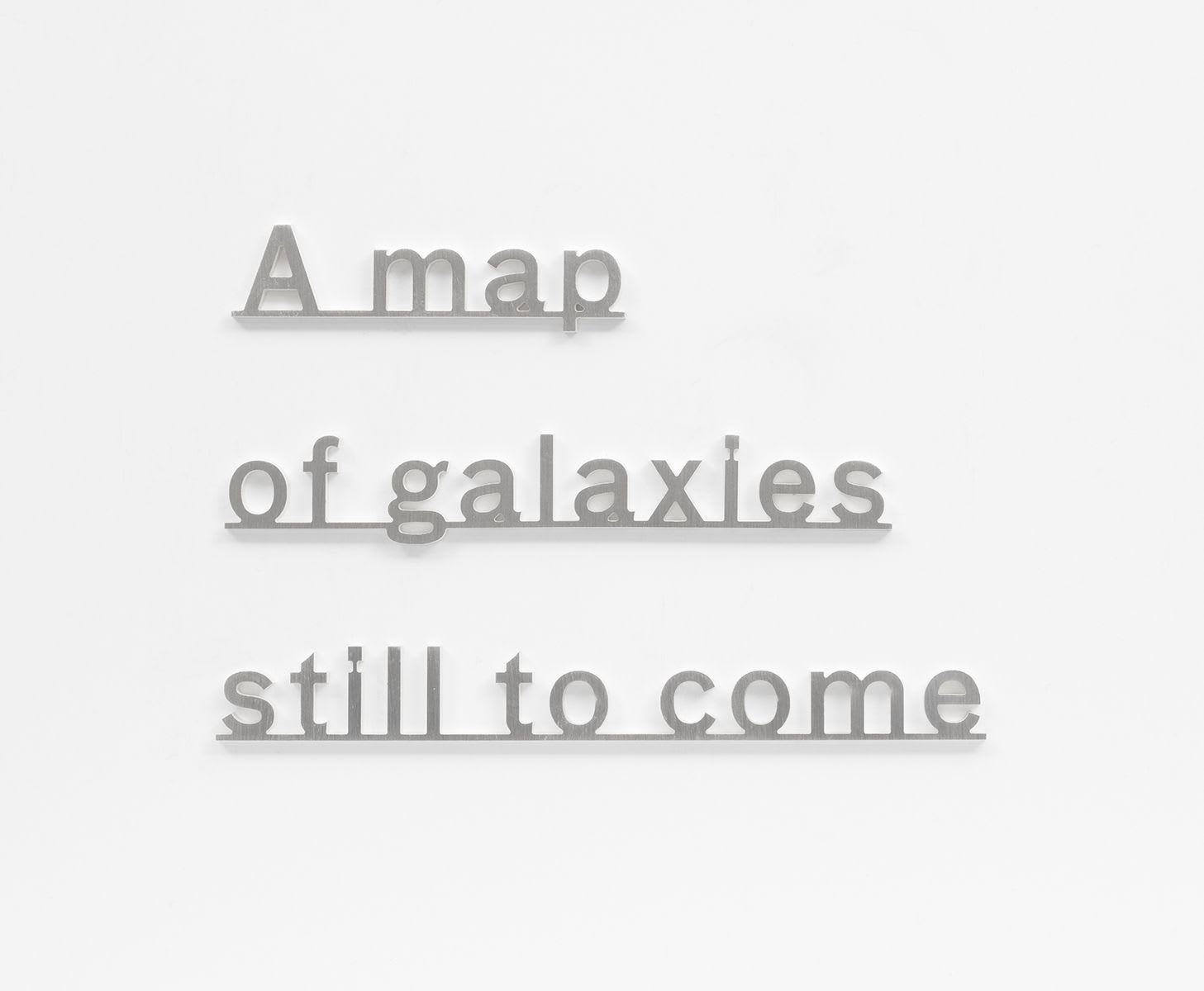 KATIE PATERSON, Ideas (A map of galaxies still to come), 2017