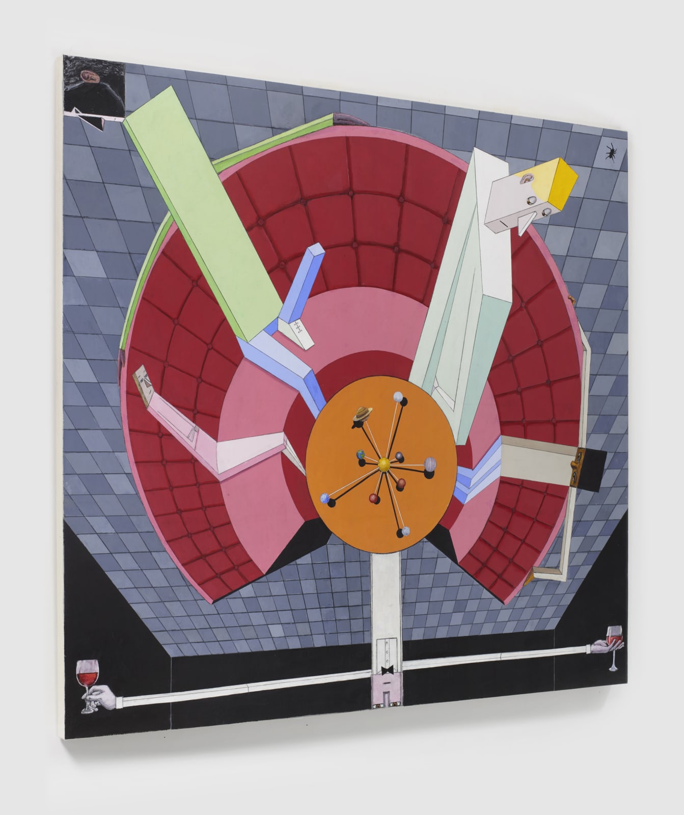 MERNET LARSEN, Solar System, Explained (after El Lissitzky), 2020