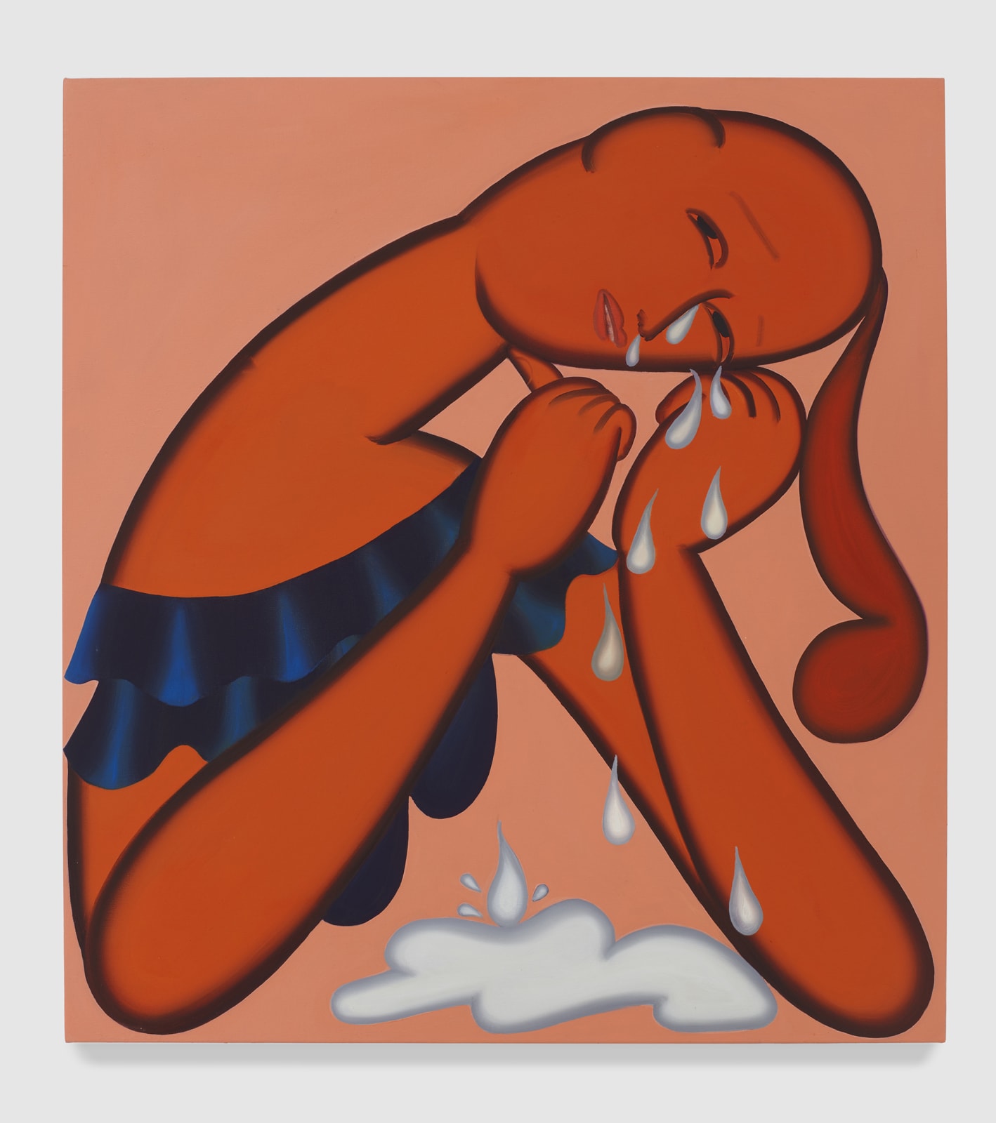 GRACE WEAVER, Crying (II, Downwards), 2020