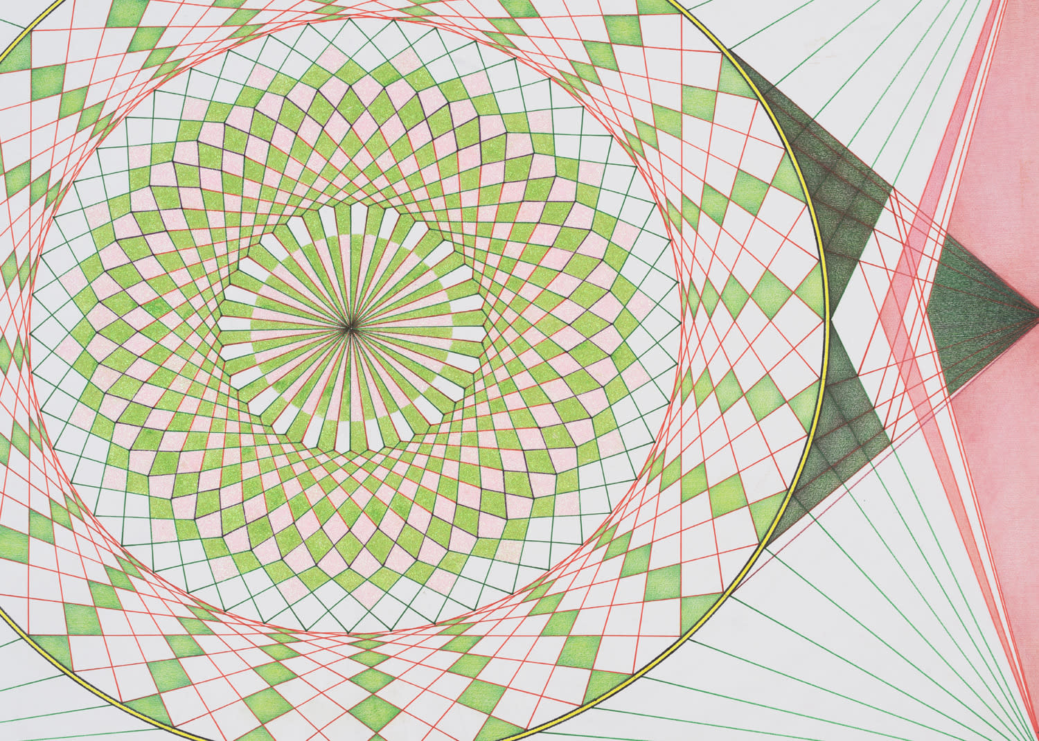 MONIR SHAHROUDY FARMANFARMAIAN, Free Drawing 9, 2015