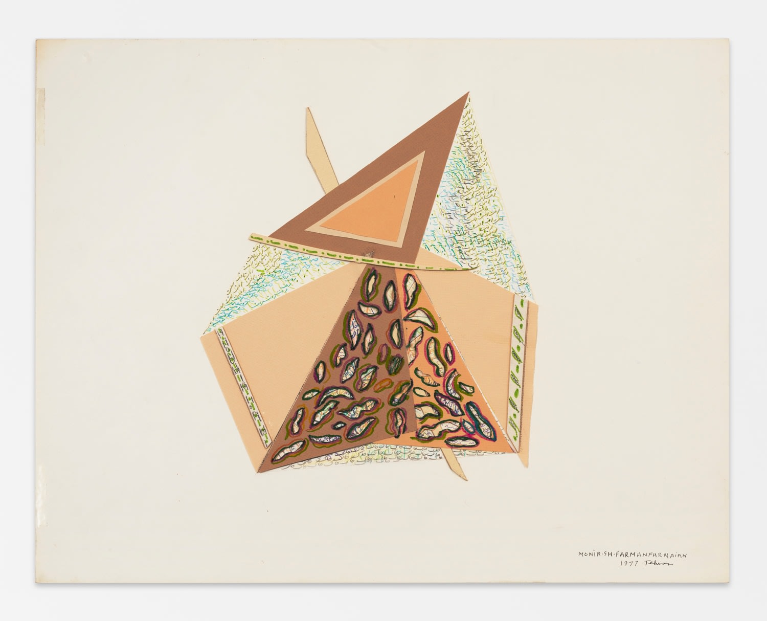 MONIR SHAHROUDY FARMANFARMAIAN, Nomadic Tent (Chador 6), 1977