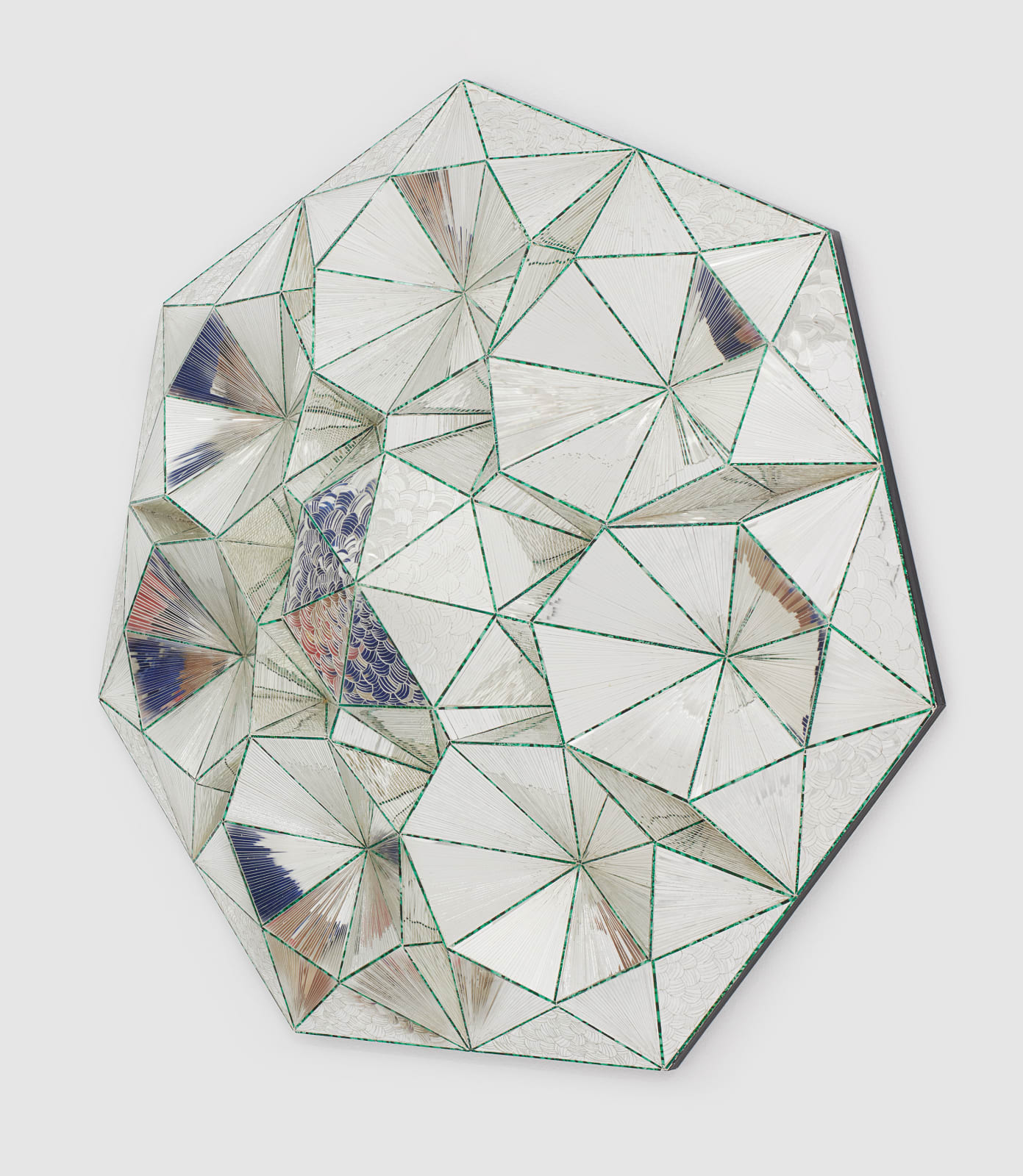 MONIR SHAHROUDY FARMANFARMAIAN, Third Family Heptagon, 2011