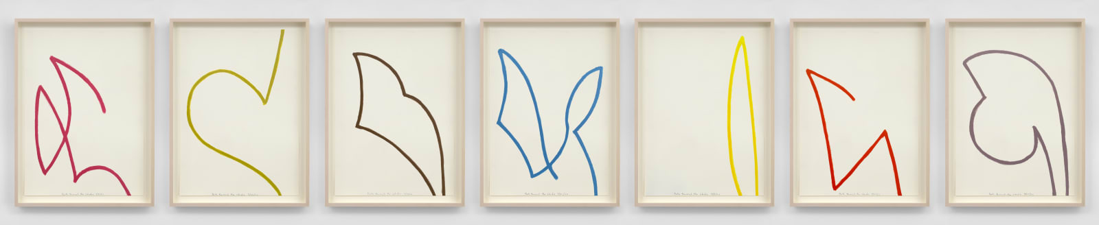 SPENCER FINCH, Paths through the studio (8/31/20 - 10/10/20), I, 2020