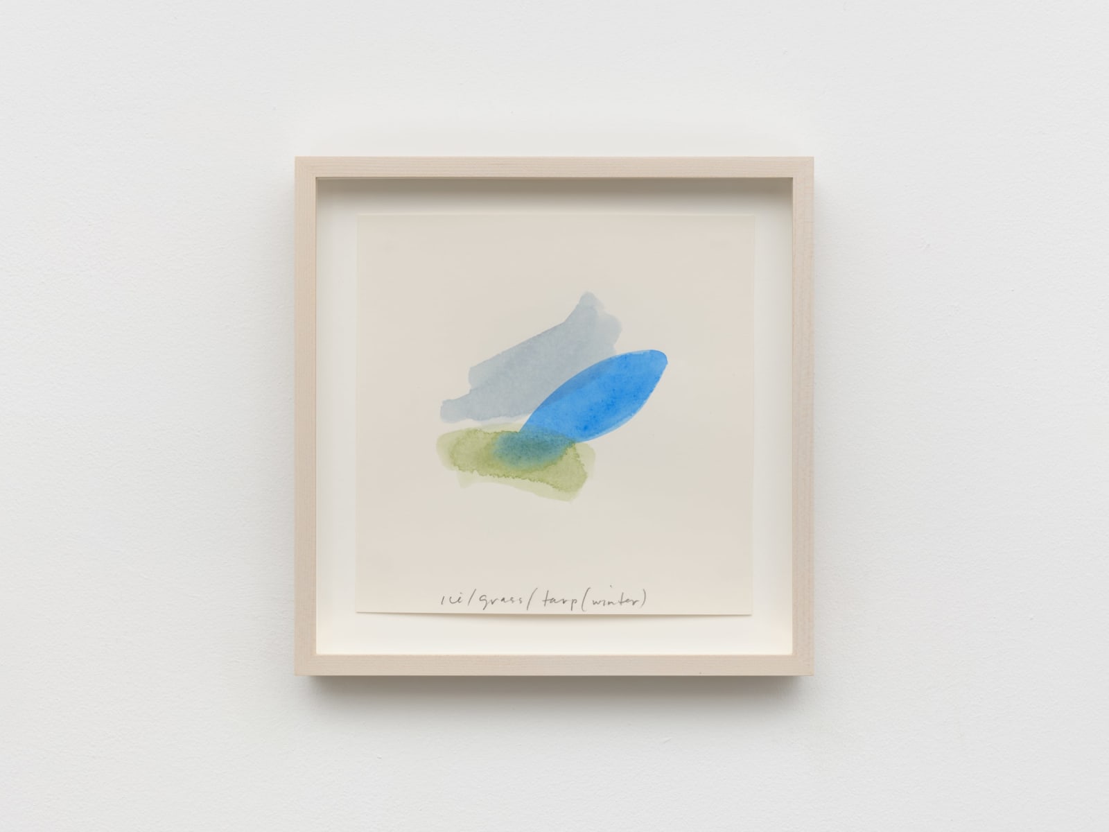 SPENCER FINCH, Color Notes (Winter) 2020, II, 2021