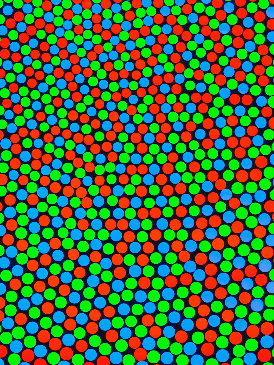 SPENCER FINCH, RGB (White), 2022